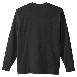 Mens Womens <b>Magnetic</b> <b>Button</b> Adaptive Two Pocket Fleece 100% Cotton Needle Detection Patient Gown Long Sleeves Ribbed Hospital - Product Image 3