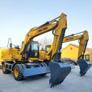 Excavadora hidráulica para caminar Heavy Duty <span class=keywords><strong>14Ton</strong></span> 15Ton Excavadora de ruedas con buen precio - Product Image 2