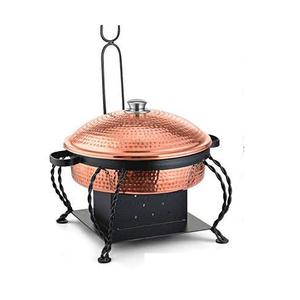 Suministros para restaurantes de Hotel, servidor de comida caliente de alta tendencia, plato de frotamiento para Buffet, calentador de comida personalizado, plato de frotamiento de Metal - Product Image 6