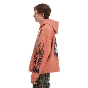 Sudaderas con Capucha de Forro Polar de Algodón para Hombre, con Logotipo Personalizado, Colores y Tallas Personalizadas de Alta Calidad - Product Image 3