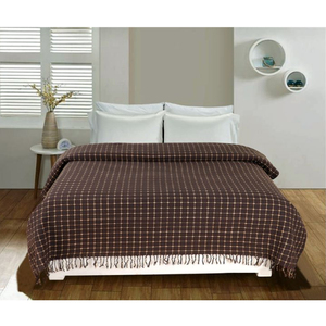 Juego de edredón de algodón 100% de nuevo diseño para camas King <span class=keywords><strong>Size</strong></span>, fundas de almohada de lujo y cama doble, estilo tejido moderno para hoteles - Product Image 5