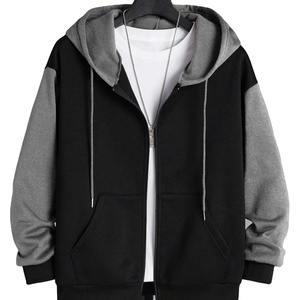 Sweats à capuche et sweat-shirts décontractés de haute qualité pour hommes Logo personnalisé High Street Sweat à capuche ample pour hommes - Product Image 1