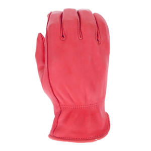 Guantes de Seguridad de Cuero Vacuno Duradero para Hombre con Puño Elástico Resistentes al Calor para Uso Industrial, de Jardinería y Conducción - Product Image 2