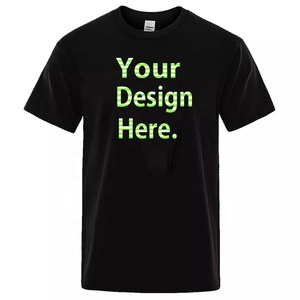 T-shirt personnalisé 100% coton pour femmes, impression de Logo 3d - Product Image 1
