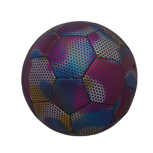 Ballon de football réfléchissant taille 5 en PU, ballon de football qui brille dans le noir - Product Image 6