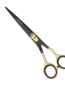 Coiffure couleur noir et or 6.0 "ciseaux de barbier professionnels à vendre - Product Image 5