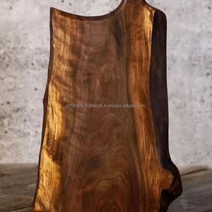 Tabla de Cortar Rectangular de Madera de Acacia Ecológica Hecha a Mano, Apta para Lavavajillas, para Preparación de Alimentos - Product Image 1