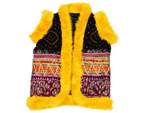 แจ็คเก็ต Banjara Bohemian Short Party,แจ็คเก็ตใส่กับขน Faux - Product Image 5