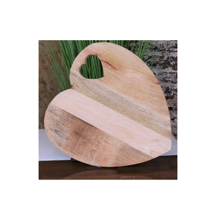 Tabla de cortar de madera de acacia, bandeja para servir queso, tabla de pan de madera para utensilios de cocina y uso - Product Image 2