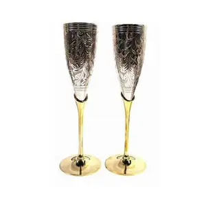 Уникальные металлические бокалы для новогодних и семейных вечеринок, уникальные для бытовых винных столешниц из нержавеющей стали