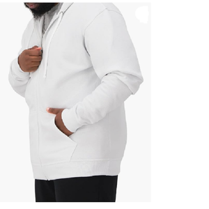 Sweat-shirt à capuche personnalisé en molleton de coton épais pour hommes 300-350Gsm Sweats à capuche surdimensionnés Anti-rétrécissement Caractéristique Motif solide Street Wear - Product Image 2