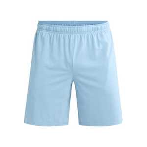 กางเกงขาสั้นเอวยางยืดสำหรับผู้ชายกางเกงขาสั้นทรงหลวมแบบเรียบง่ายมีกระเป๋า - Product Image 1