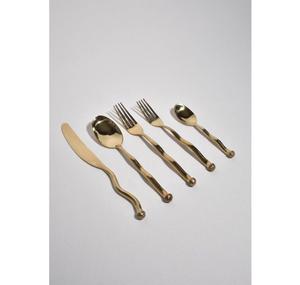 Colección de cubiertos de acero inoxidable Luxe Royal Dining Colección de cubiertos de acero inoxidable Luxury Contemporary - Product Image 2