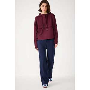 Pantalones de Mujer de Corte Holgado para Exteriores con Cintura Ajustable con Cordón, en Viscosa/Poliéster - Product Image 1