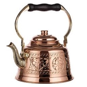 Colección de Alta Calidad Marca TQC, Tetera Moderna de Lujo en Cobre Puro Hecha a Mano, la Mejor Calidad para Uso en Hoteles, Hogares y Restaurantes - Product Image 2