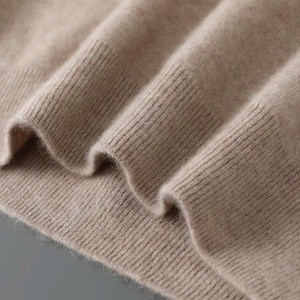 Pull en laine 100% pour homme, automne-hiver, épais, à capuche, avec boutons décoratifs, fermeture éclair, tricot doux, décontracté, confortable, hauts ODM - Product Image 4