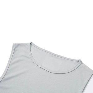 Débardeur de gym sans manches personnalisé pour hommes, vêtements d'été confortables et respirants pour musculation, fitness, musculation, tricoté, grande taille - Product Image 6