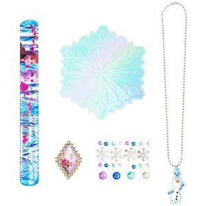 Caja Misteriosa de Disney Frozen Elsa, Paquete Sorpresa para Niños, Gemas para el Cabello, Pulsera, Collar - Paquete de 12, Original con Licencia H.E.R. Accesorios - Product Image 3
