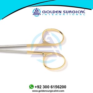 Ciseaux micro-Metzenbaum, ciseaux de dissection réutilisables, pointe arrondie, ciseaux droits, ciseaux en gros, logo personnalisé - Product Image 4