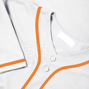 Maillot de baseball pour homme, coupe ajustée confortable, séchage rapide, maillot de baseball personnalisé pour homme - Product Image 4