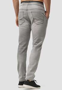 Pantalones Vaqueros Elegantes para Hombre, Estilo Urbano, Ajustados, Vintage, Elásticos, con Diseño de Bordado, Pantalones Vaqueros Rectos para Hombre - Product Image 2