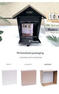 Buzón de Pared Creativo de Acero MB08, Buzón de <span class=keywords><strong>Opiniones</strong></span>, Buzón de <span class=keywords><strong>Correos</strong></span> de Venta Caliente Transfronterizo para el Hogar y la Oficina - Product Image 6