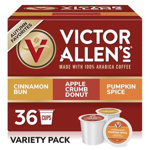 Victor Allen's Coffee Autumn Favorites Variety Pack, Medium Roast, 36 Count, Single Serve Coffee Pods - Product Image 3