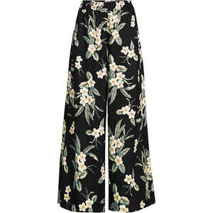 Pantalones elegantes de marca para mujer hechos en Bangladesh con logotipo personalizado ropa informal de verano de algodón de alta calidad al por mayor - Product Image 5