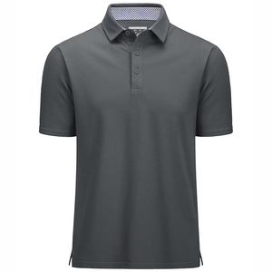 Polo grande taille pour hommes de haute qualité avec logo personnalisé maillot tricoté à manches courtes mode populaire vente en gros maillot de piscine qualité - Product Image 4