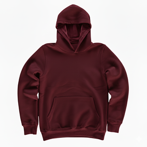 Sweat à capuche oversize en polaire d'hiver de qualité supérieure pour homme, streetwear, lavage à l'acide personnalisé, vintage, broderie délavée, logo privé - Product Image 4