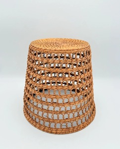 Cesta de Almacenamiento de Ratán Natural Tejida a Mano, Diseño Multifuncional Moderno y Ecológico, Hecho en Hanoi, Artex Green Earth - Product Image 5