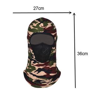 Custom Unisex Long Neck Full Face Camo Balaclava <b>Waterproof</b> Lightweight Breathable <b>Material</b> All Seasons Outdoor Hunting Sports - Product Image 5