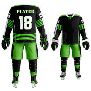 Ensemble léger d'uniformes de hockey sur glace pour hommes conçu pour vous garder au frais et à l'aise pendant les compétitions - Product Image 2
