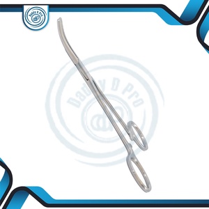 สแตนเลสคุณภาพสูงเครื่องมือผ่าตัดร้อนขายเลือดหยุดคันพัดโค้ง 20 ซม.DADDY D PRO CE ISO ได้รับการรับรอง - Product Image 6