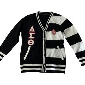 Pulls en tricot à manches longues sur mesure OEM 2025, col en V, vêtements pour femmes, mode, coton, surdimensionné, tricot personnalisé en collage - Product Image 6