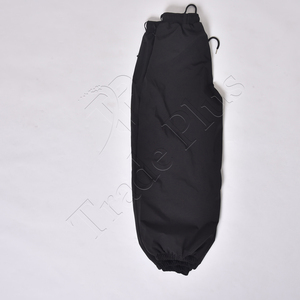 Pantalones de nieve impermeables holgados con estampado de esqueleto negro de nuevo diseño de moda con cintura con cordón y puños elásticos - Product Image 3