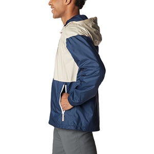 Veste coupe-vent imperméable à logo personnalisé pour homme, fine, avec capuche longue, vêtements d'extérieur pour l'hiver, prix bas 2026 - Product Image 3