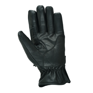 Biker Summer Brown Perforated Motorbike Armoured Vented Leather Gloves Motorcycle Auto Racing Wear Leather Gloves For Men - Product Image 6