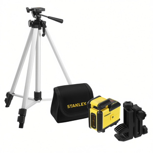 Kit de niveau laser Stanley Cross 360 avec trépied photographique et sac de transport - Product Image 2