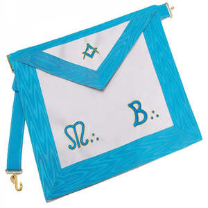 Tablier et ceinture de compagnon d'arche royale maçonnique logo et design personnalisés - Product Image 3