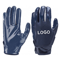 Guantes de Fútbol Americano Personalizados OEM con Excelente Agarre en la Palma para Entrenamiento y Partidos