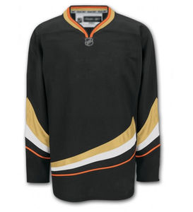 Vente en gros de maillots d'uniformes de hockey sur glace 100% polyester personnalisés de qualité unique avec impression par sublimation et couleur unie - Product Image 1