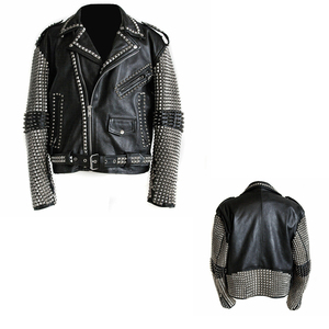 Fashionable Genuine Leather <b>Jacket</b> for Men OEM Wholesale Custom Design Comfortable Stylish Casual Street Wear Leather <b>Jacket</b> - Product Image 4