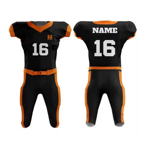 Uniforme de fútbol americano atlético, tela transpirable, ropa deportiva para práctica, competición y entrenamiento, uniforme de fútbol americano - Product Image 1