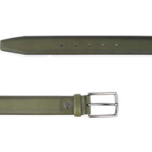 Cinturón de Color marrón de calidad superior con hebilla metálica Cinturón duradero Venta al por mayor 2024 Cinturones de cuero genuino de lujo de Pakistán - Product Image 5