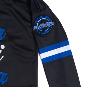 Camiseta Deportiva Vintage Zeta Negra de Hockey para Mujer, Camiseta Atlética de Manga Larga Inspirada en la Hermandad Griega Zeta Phi Beta - Product Image 5