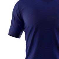 Maillot de jeu E-Sports unisexe personnalisable, tissu gaufré, couleurs personnalisées, conception ODM, impression numérique, respirant, séchage rapide, col en V