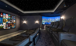 Systèmes de plafond étoile à effet étoile filante pour <span class=keywords><strong>home</strong></span> cinéma, installation de plafond étoile de boîte de nuit avec projection d'écran - Product Image 3