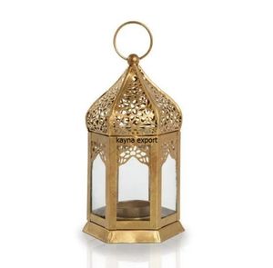 Hermosa linterna de metal de estilo marroquí, nuevo diseño y color para decoración de Navidad interior, linterna de hierro - Product Image 4