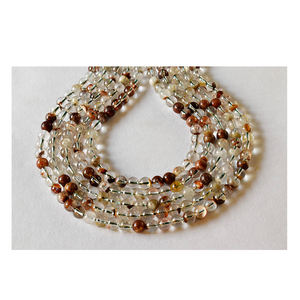 Hebras de cuentas redondas de ludiolita de la más alta calidad para prácticas curativas y fabricación de joyas de proveedor indio, novedad de 2024 - Product Image 4